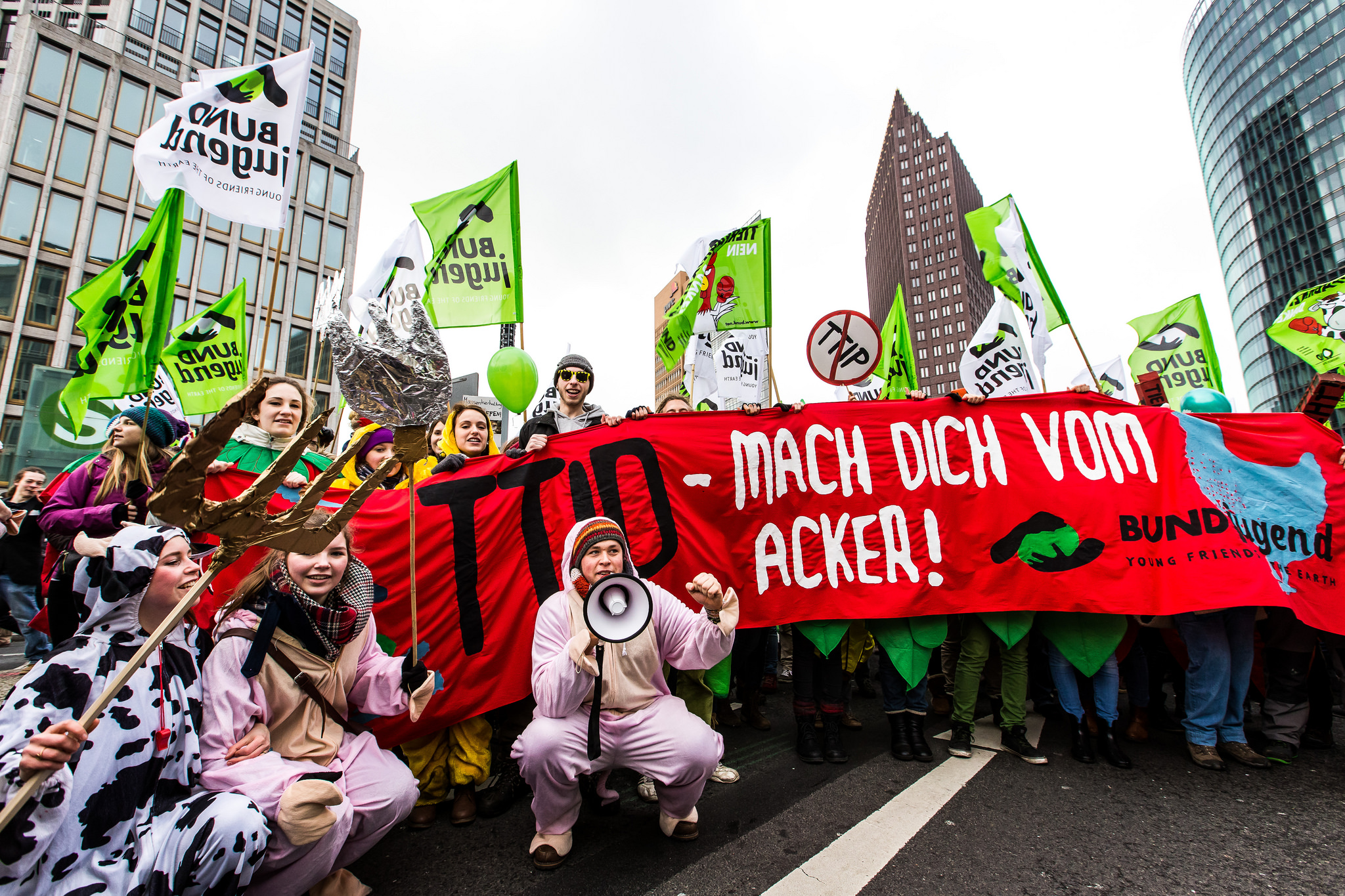 Landwirte warnen: TTIP ist unser "Niedergang"