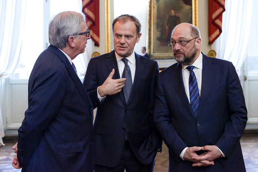 Tusk: Die EU hat in der Flüchtlingskrise nur noch zwei Monate Zeit