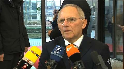 Schäuble "sehr skeptisch" vor Griechenland-Treffen