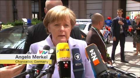 Merkel: Noch kein Fortschritt in Griechenland-Krise