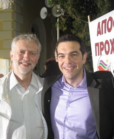 Tsipras und Corbyn: Schulterschluss mit Europas Linken in Paris 