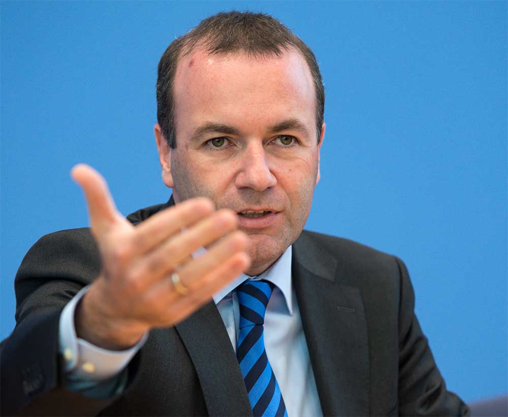 Manfred Weber: Müssen Donald Trump "Europe first" entgegensetzen
