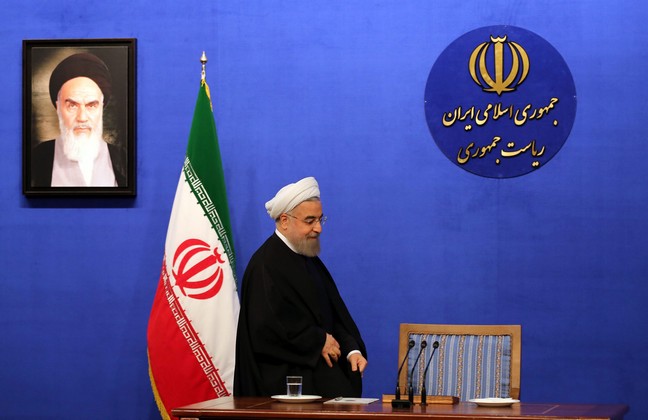 Iranian President Hassan Rouhani press conference