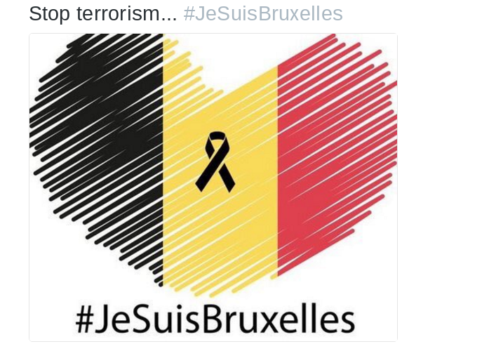 Je suis Bruxelles - Reaktionen auf den Terror