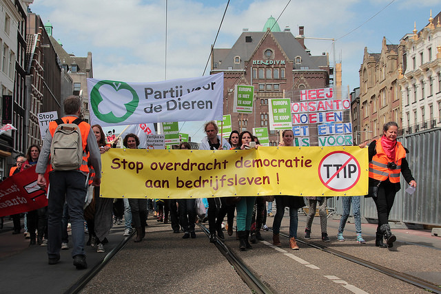 Holländer fordern ein Referendum über TTIP
