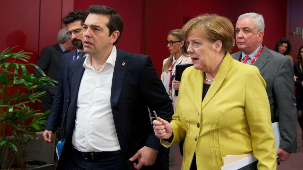 Tsipras and Merkel
