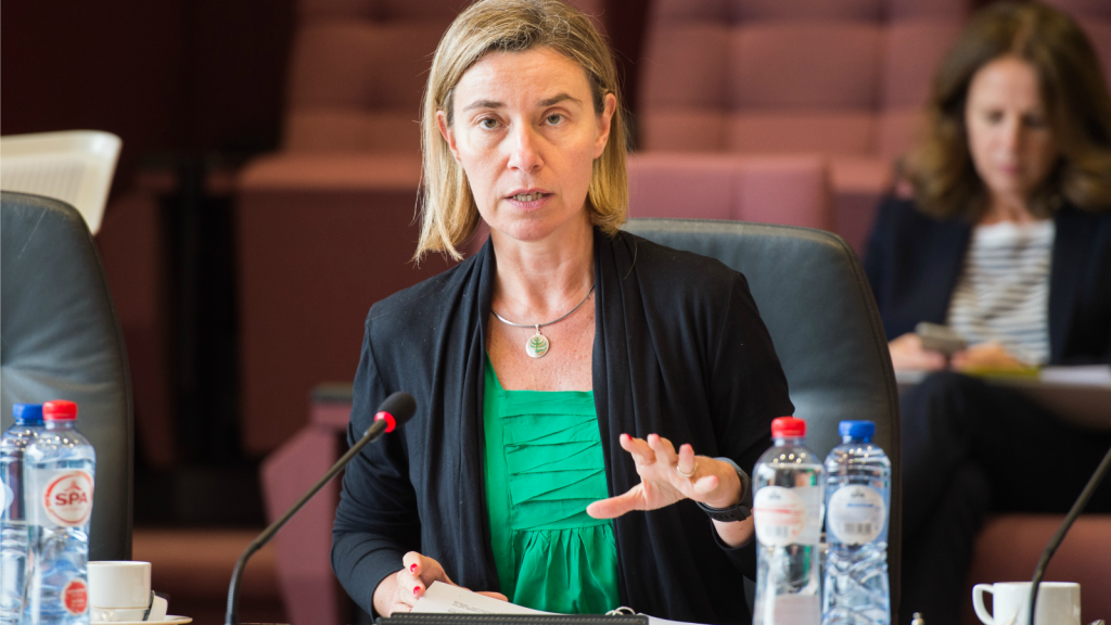 Federica Mogherini 18 May 2016