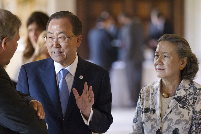 EU-Entwicklungstage: Ban Ki-Moon beim "Davos der Entwicklung"