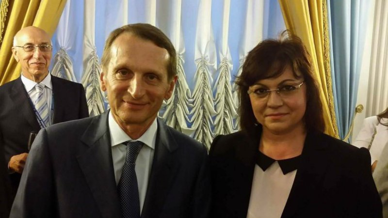 Bulgarische Parteivorsitzende trifft russischen Politiker von der EU-Sanktionsliste