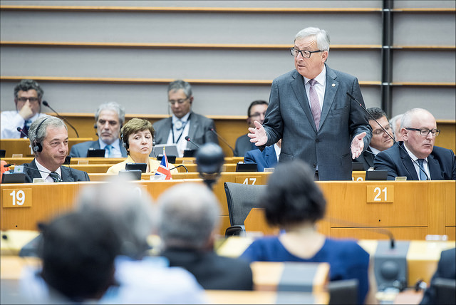 Juncker: Ich habe ein schwarzes Buch über meine Feinde und habe Farage nie geküßt