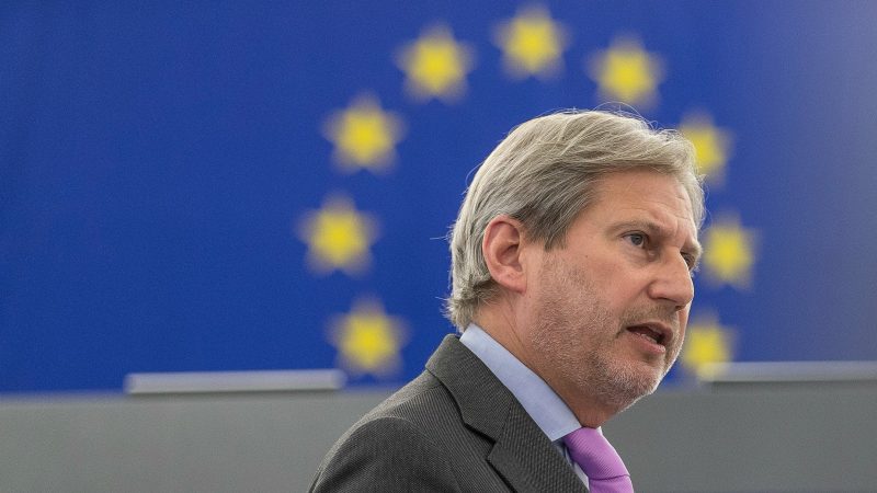 Hahn: In Mazedonien ist nichts mehr undenkbar