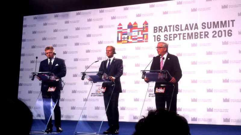 Fico in Bratislava: Keine "Rosinenpickerei" bei Brexit-Verhandlungen