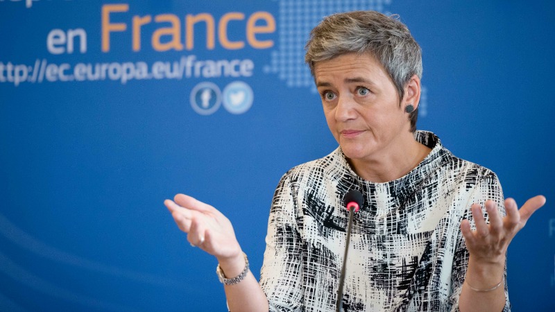 Vestager: "Wir haben Amazon und McDonald’s in der Pipeline"