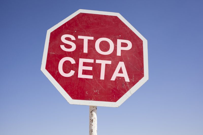Anti-CETA-Kampagne in Österreich: Schwache Beteiligung der SPÖ-Parteimitglieder