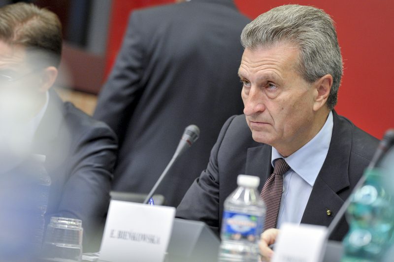 Oettinger entgeht Anhörung vorm EU-Parlament
