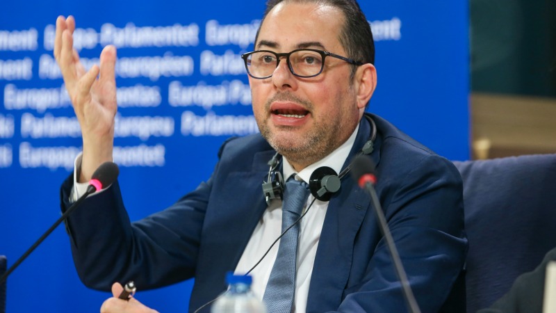 Press conference  by Gianni PITTELLA on the Re-Election of S&D Group President and the candidature to the EP presidency