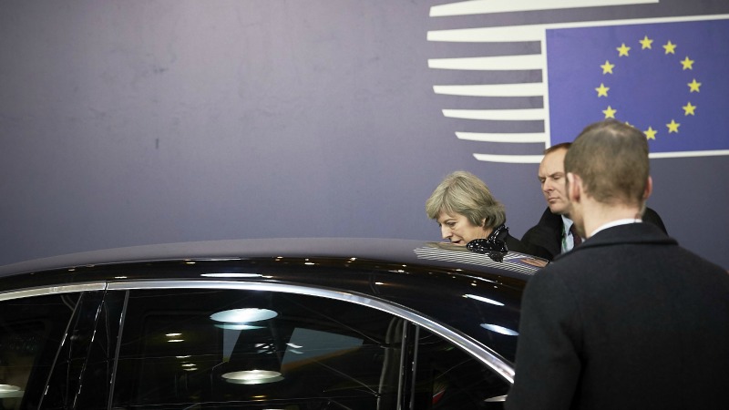 Premierministerin May will Ausstieg aus Binnenmarkt und Zollunion