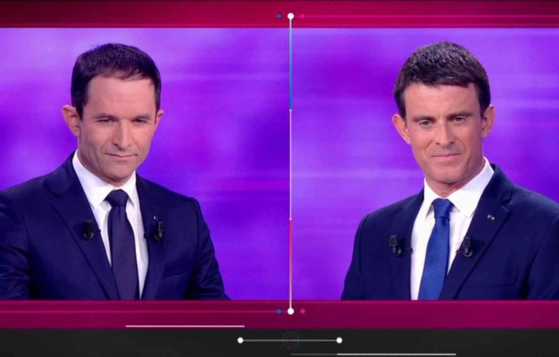 Wahlen in Frankreich: Hamon und Valls im Schlagabtausch