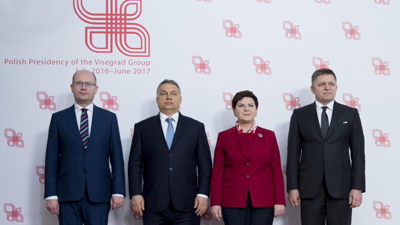 Visegrád-Gruppe: "Ein starkes Europa der Taten und des Vertrauens"
