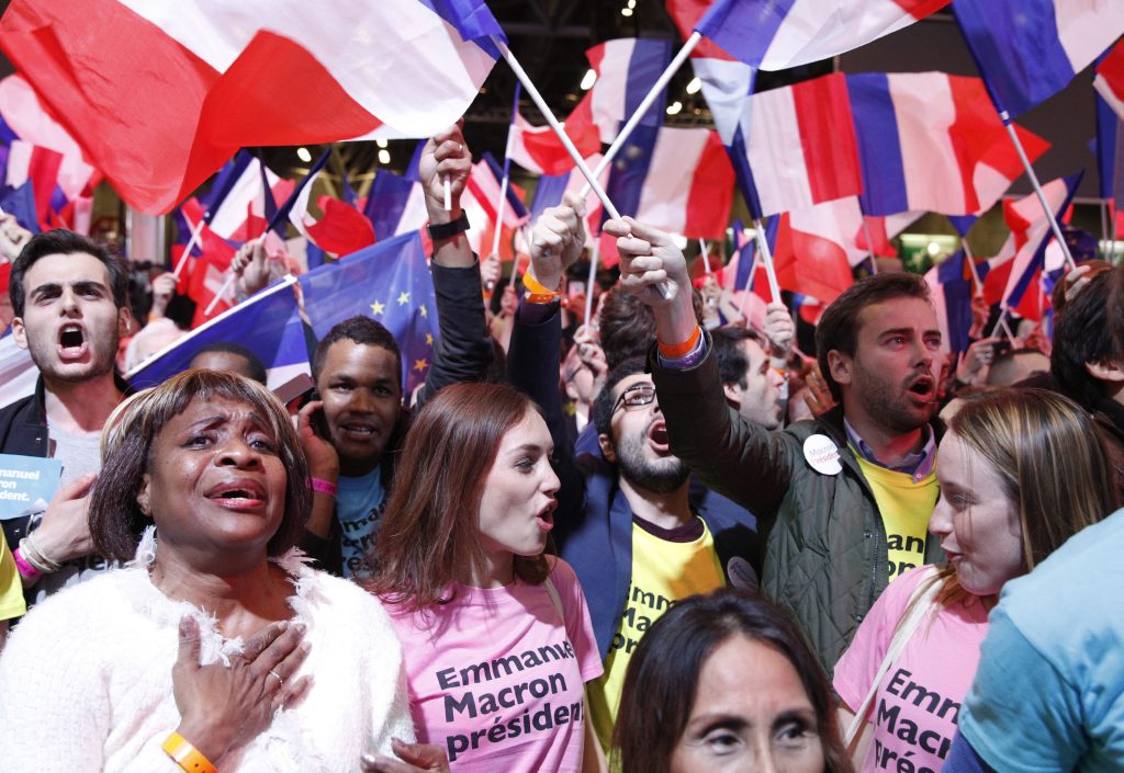 First round of the French presidential elections 2017