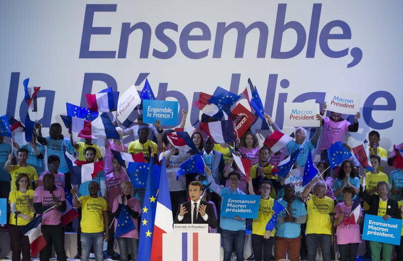 Macron geißelt die "Lügen" des Front National