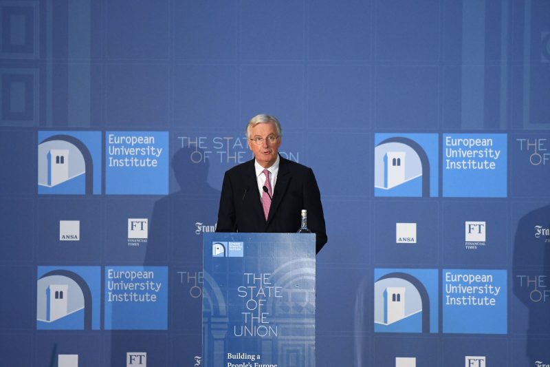 Brexit: Barnier gegen Schwarzer-Peter-Spiel