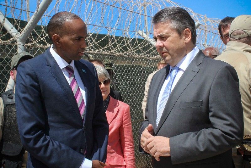 Gabriel sagt Somalia weitere Finanzhilfen zu