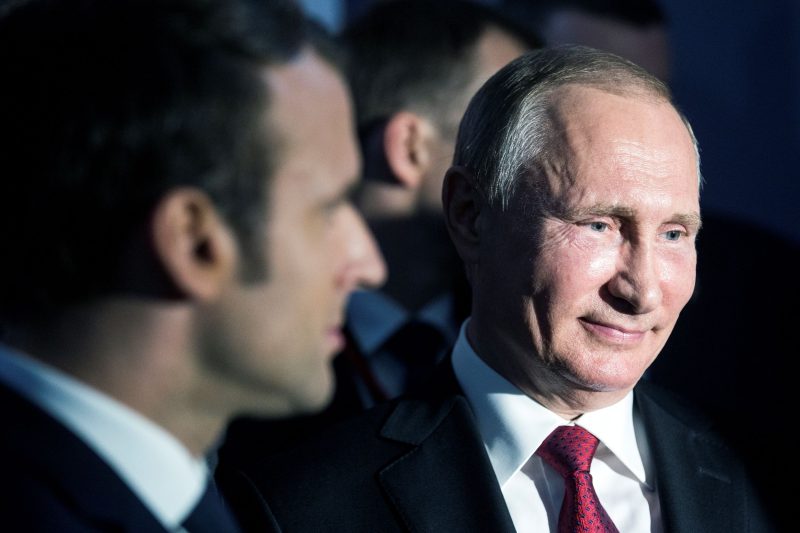Ukraine, Syrien und russische Propaganda: Macron setzt rote Linien