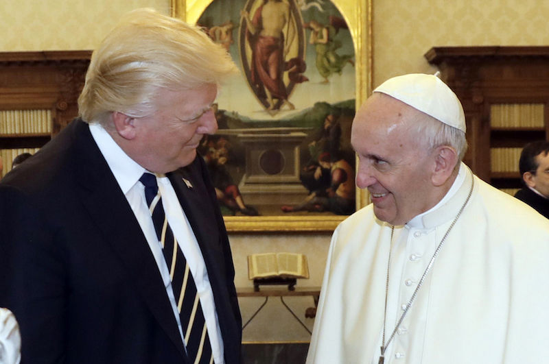 Klimaerwärmung zwischen Trump und Papst 
