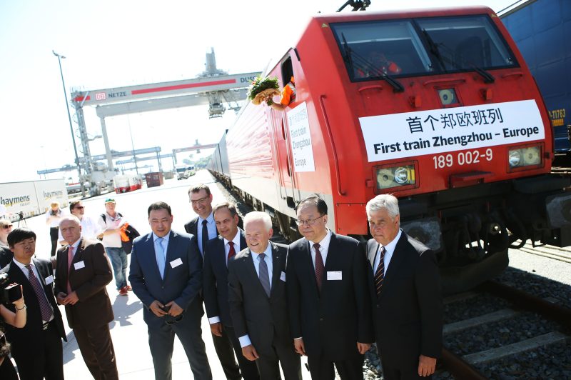 Transport zwischen EU und China: Italien springt auf den Zug auf