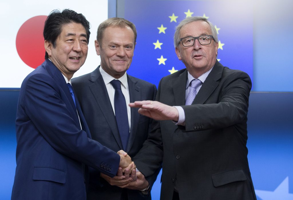 Japan and the EU Commission hold a Leader’s Meeting