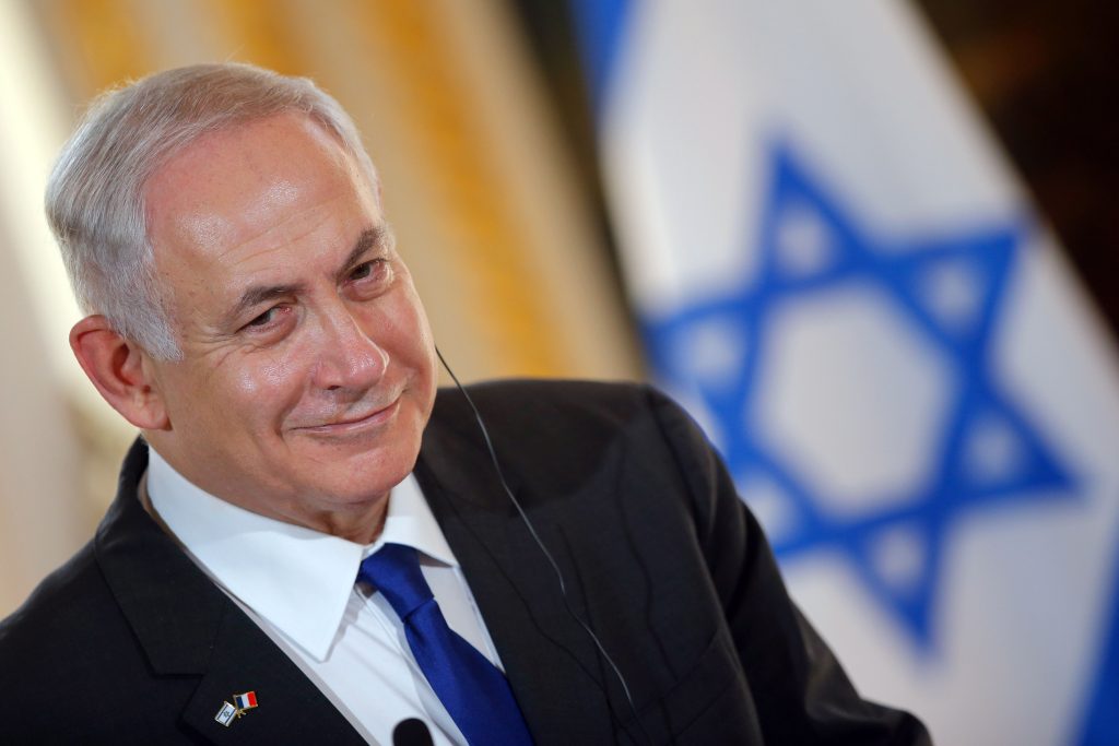 Israeli Prime Minister Benjamin Netanyahu visits Paris