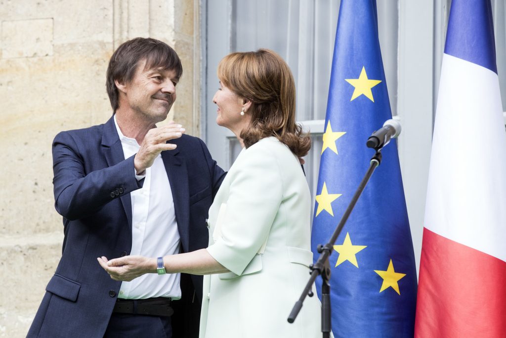 French Interior Ministry handover ceremony