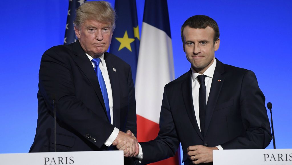 TrumpandMacroninParison13July2017