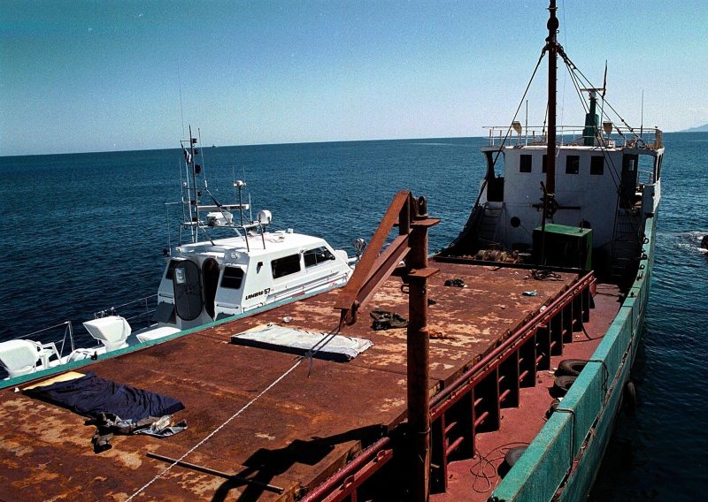 Konflikt zwischen griechischer Küstenwache und türkischem Frachtschiff