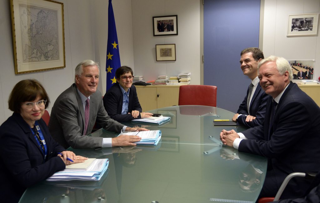 Brexit negotiations with Britain