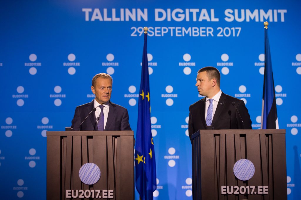 PRESIDENT TUSK IN TALLINN