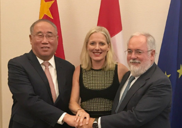 EU, China & Kanada gegen Trump: Pariser Abkommen ist "unverhandelbar"