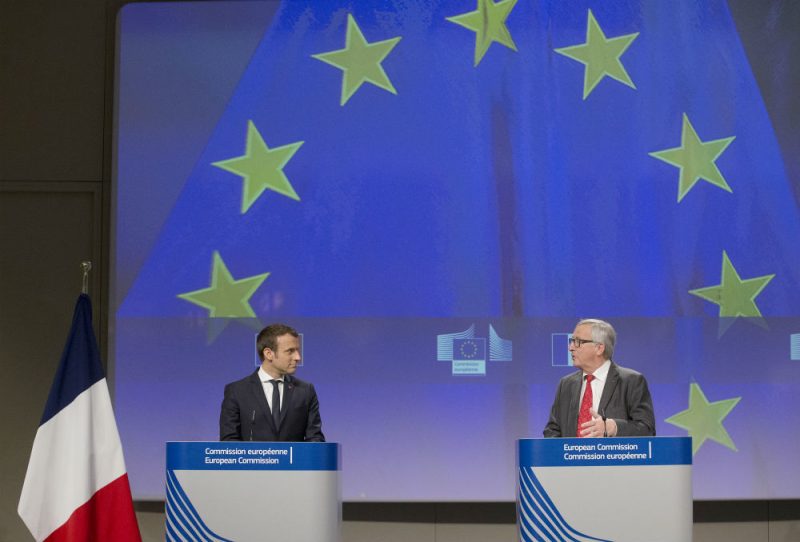 Reformpläne für die Eurozone: Juncker versus Macron