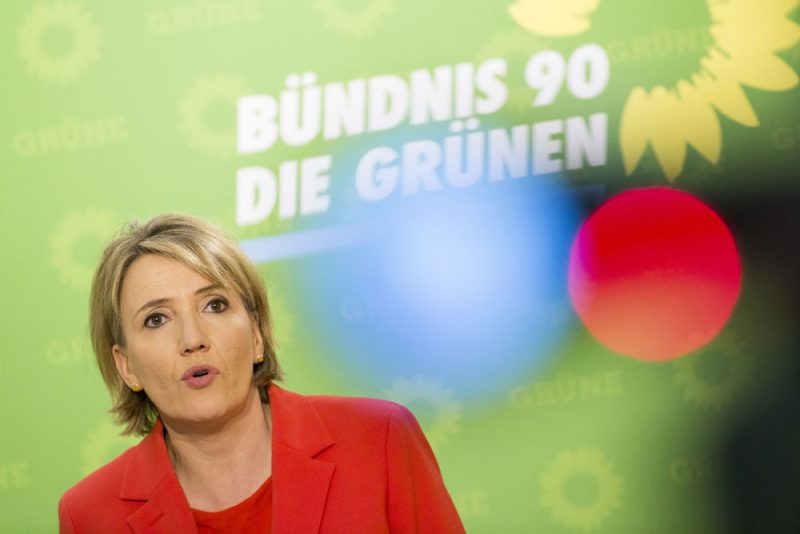 Grünen-Chefin: Keine Koalition bei Flüchtlings-Obergrenze