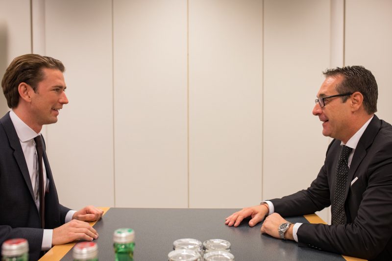 Kurz verlangt von FPÖ ein Pro-Europa-Bekenntnis