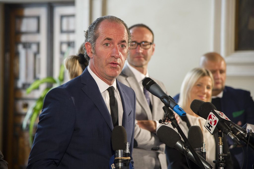 Italy’s Veneto Region autonomy referendum Luca Zaia