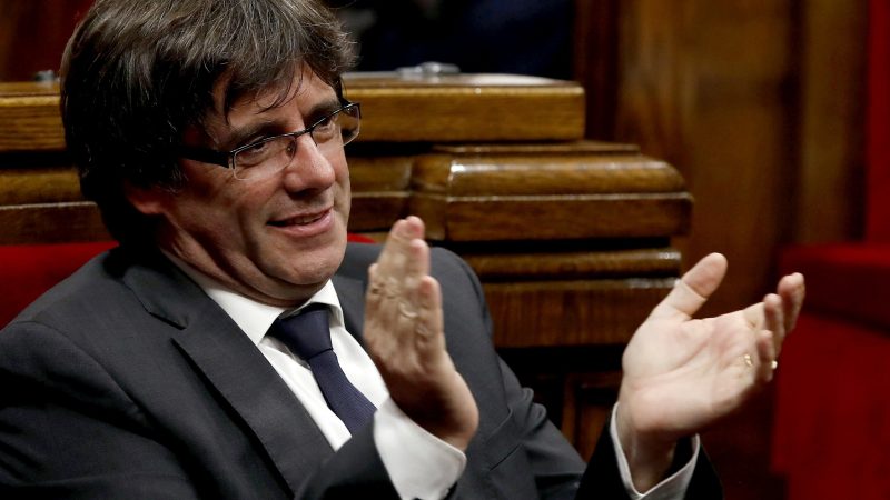 Puigdemont will in Belgien bleiben