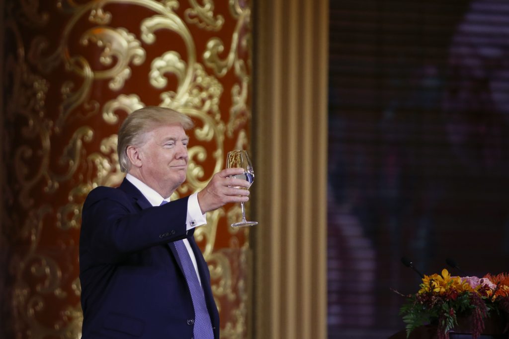 US President Donald J. Trump visits China