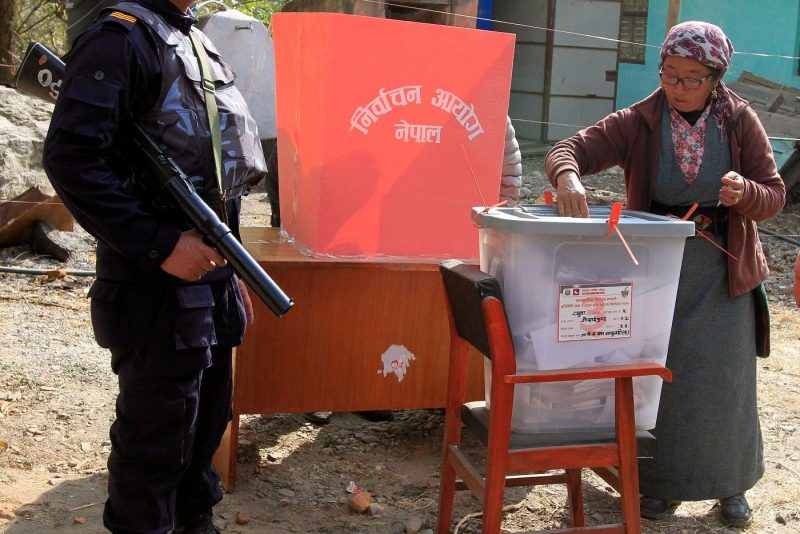 Historische Parlamentswahl in Nepal