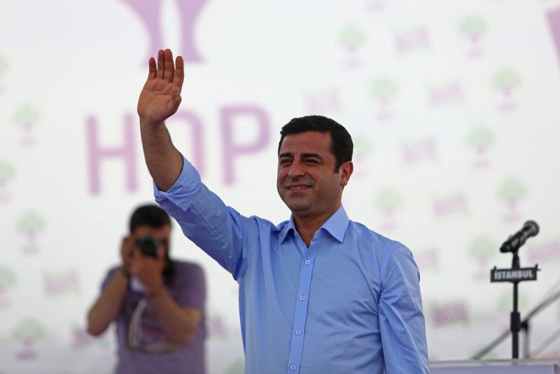 HDP-Chef Demirtas in Ankara vor Gericht