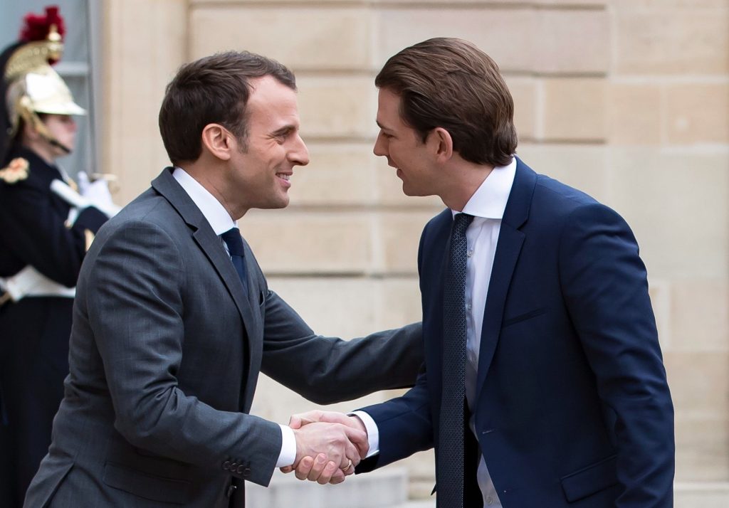 kurz macron