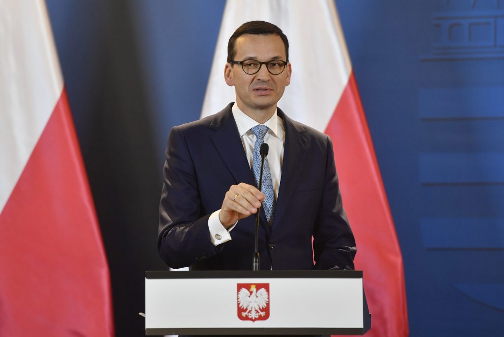 New Polish Prime Minister Mateusz Morawiecki  visits