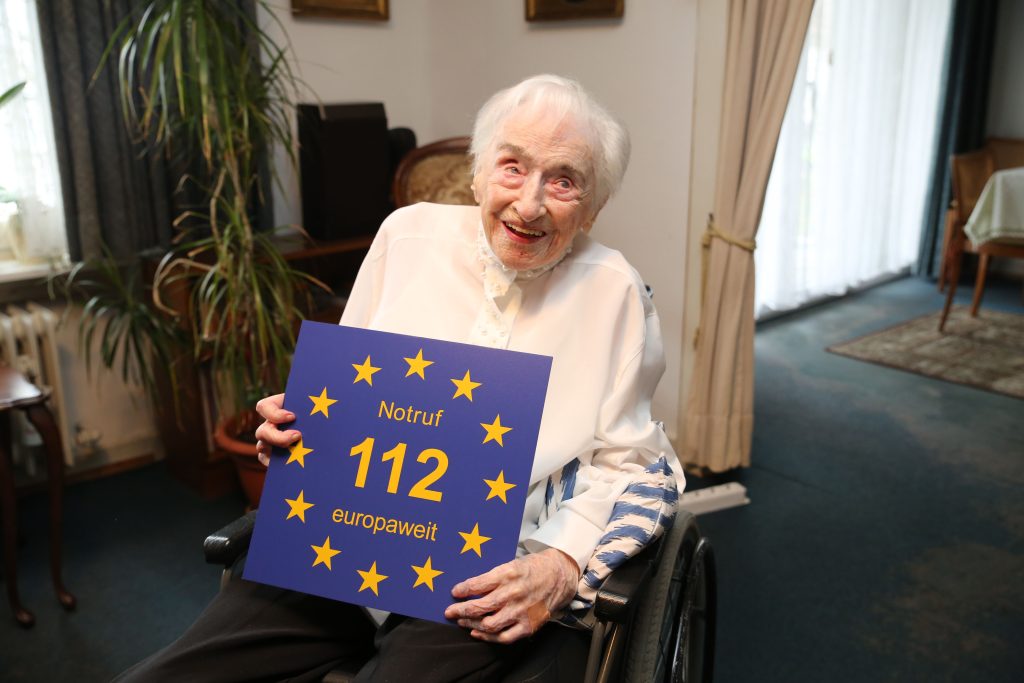 Edelgard Huber von Gersdorff, Foto Europe Direct am 2.2.2018 8M3A7738