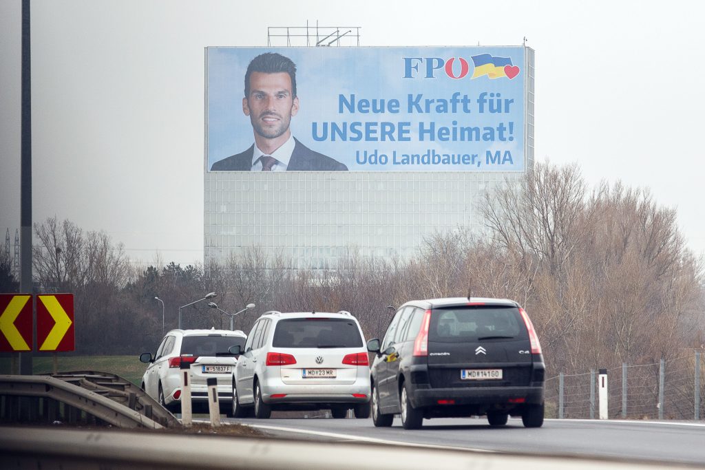 State election of Lower Austria FPOe Banner